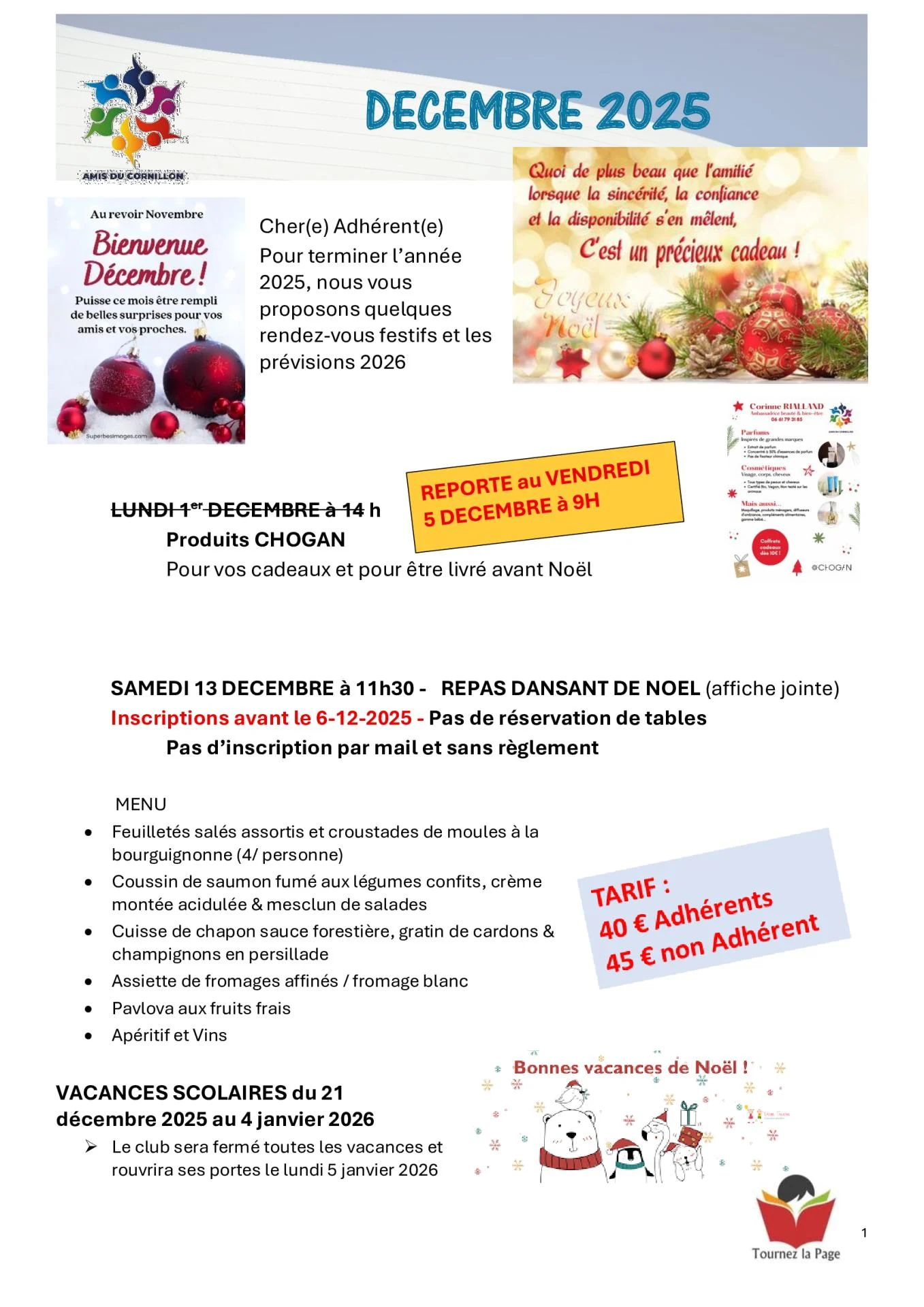 Information Décembre 2025 1/2