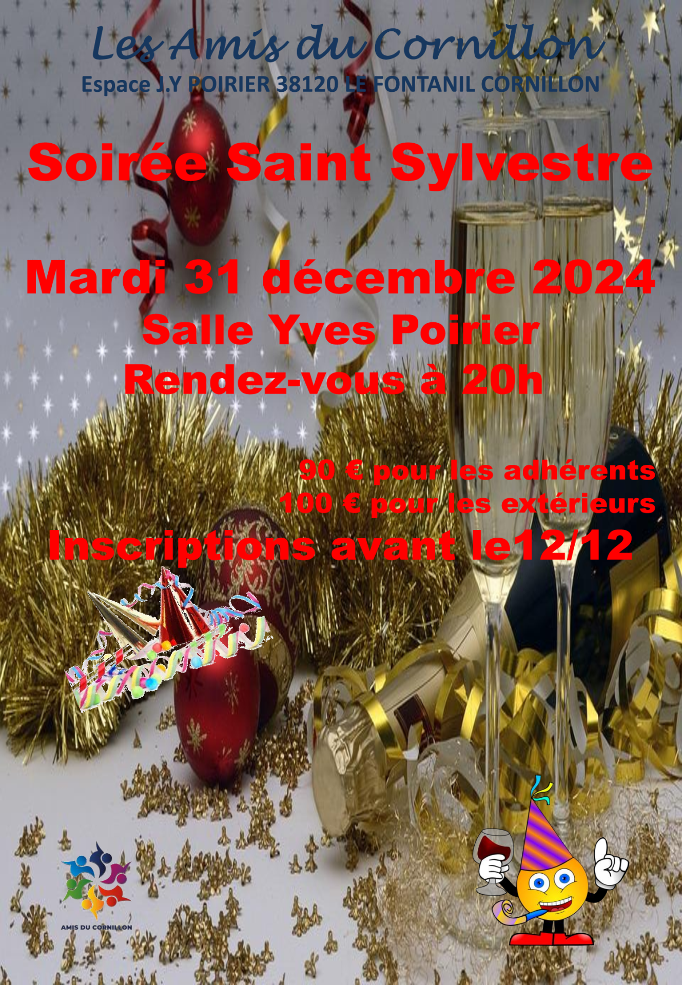 Affiche reveillon